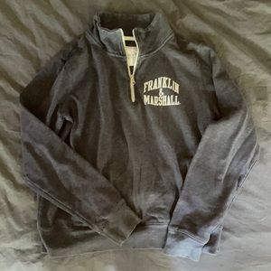 Franklin and Marshall Half-Zip Sweatshirt